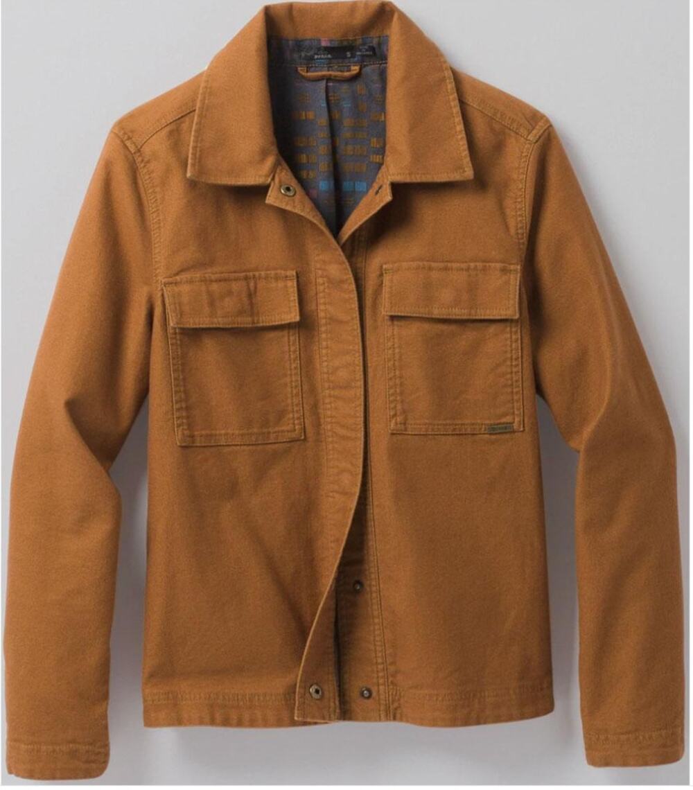 Prana Women's Nikit Walnut Brown Jacket // L